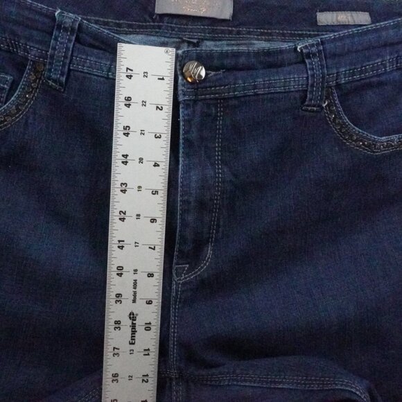 Melissa McCarthy Seven7 Women's Boot Cut Jeans - Blue - Picture 8 of 14